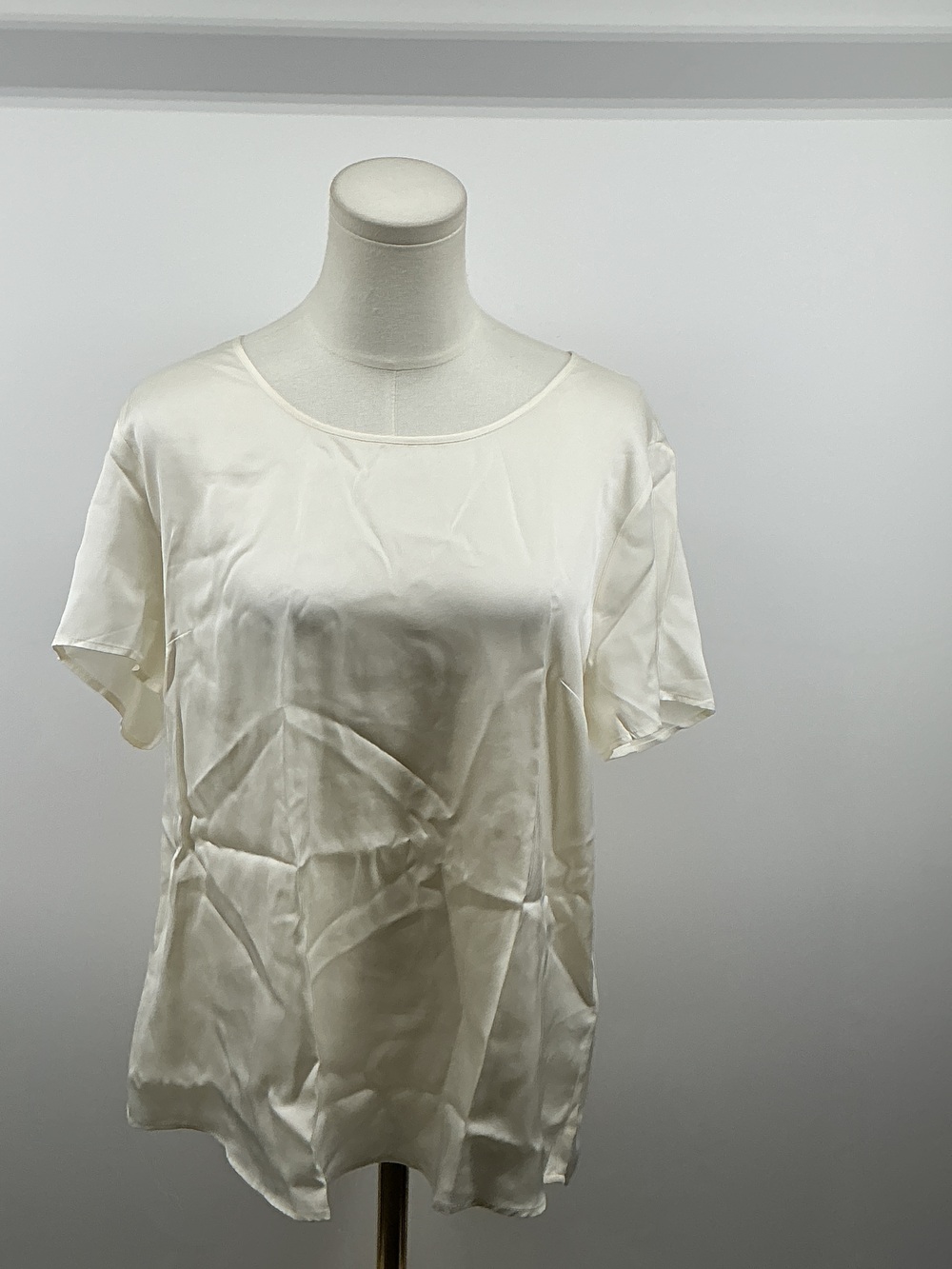 Washable Stretch Silk Tee